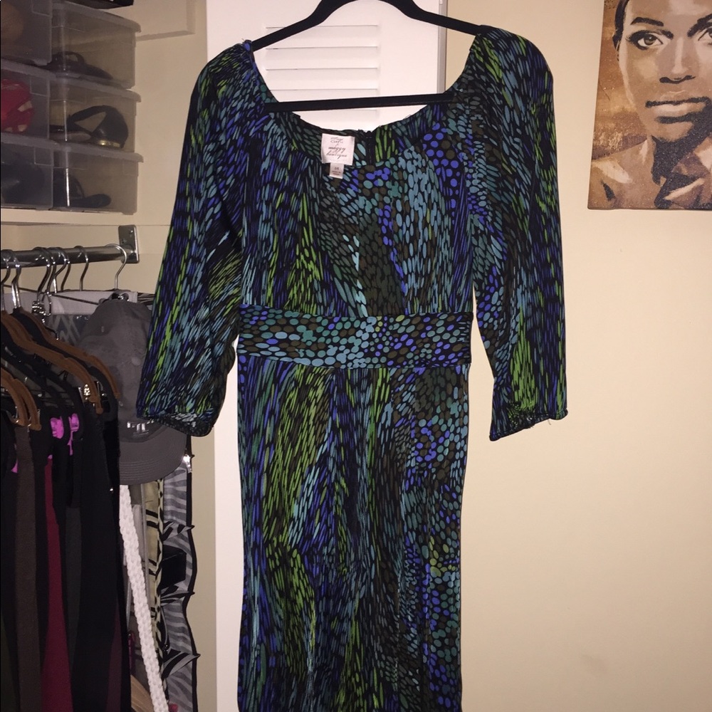 Suzie Chin Long Sleeve Dress